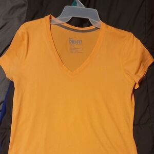 Nike Women's Orange Dri-FIT Top